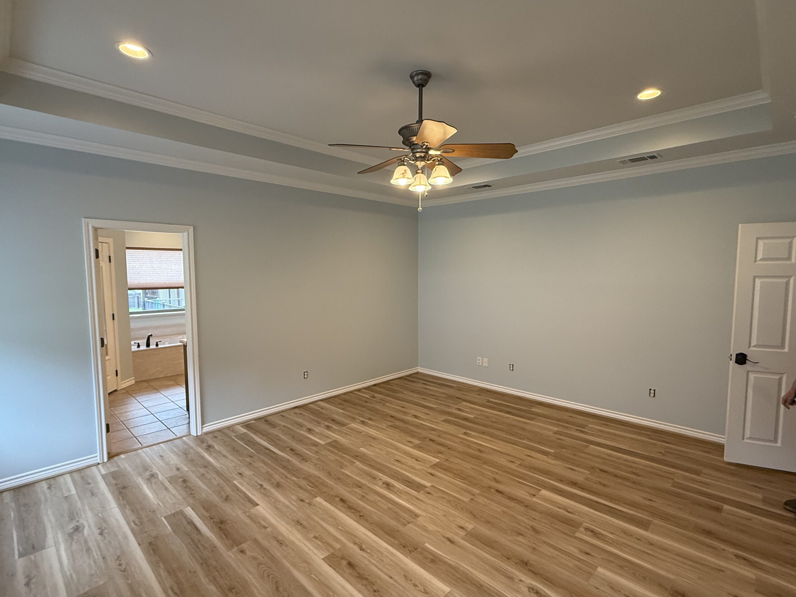 Baseboards and Crown Molding Painting