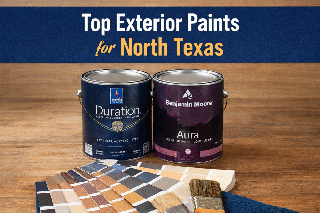 Best Exterior Paints for North Texas Houses