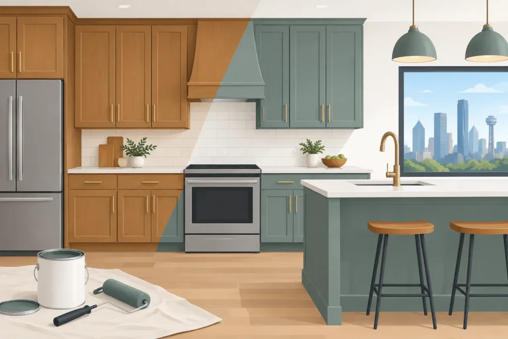 Cabinet Painting Fort Worth for a Better Kitchen