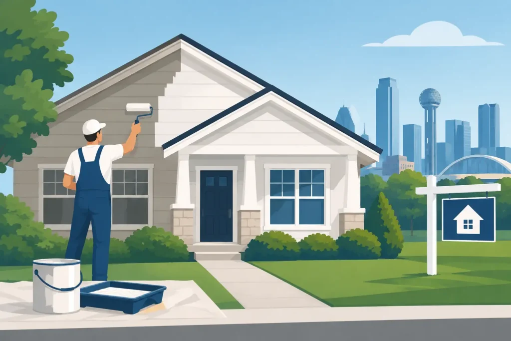 Painting House Before Selling Fort Worth: Is It Worth It?