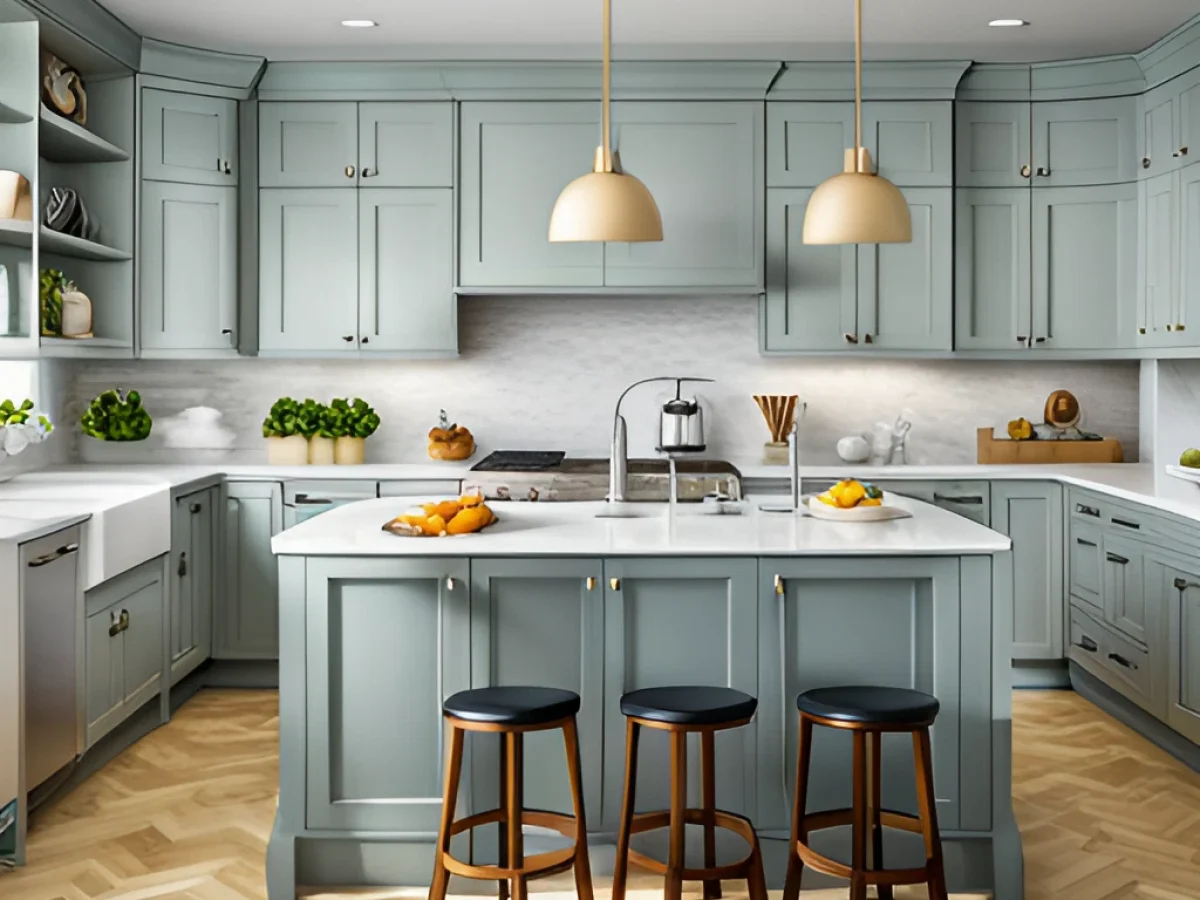 Painted Kitchen Cabinets