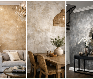 texture and faux walls