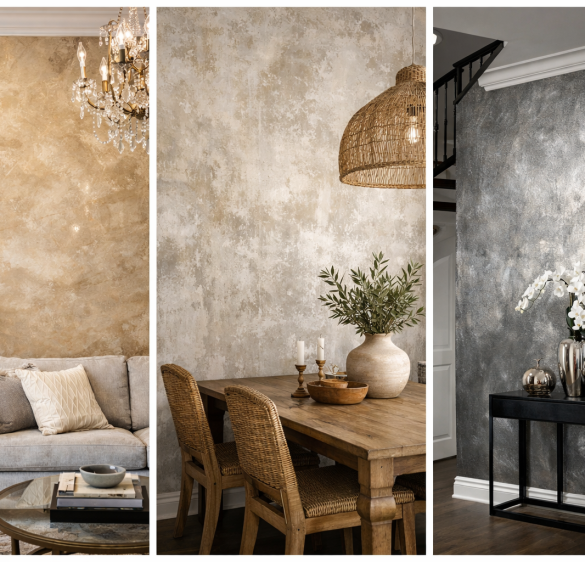 texture and faux walls